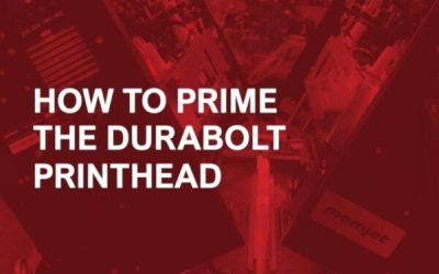 How to Prime the DuraBolt Printhead